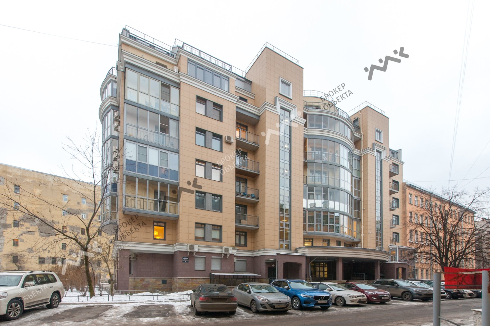 3 комн. кв. 134.7 m2 3/8 этаж Реки Карповки наб., д.16, к.2 Купить по цене  21988800 ₽